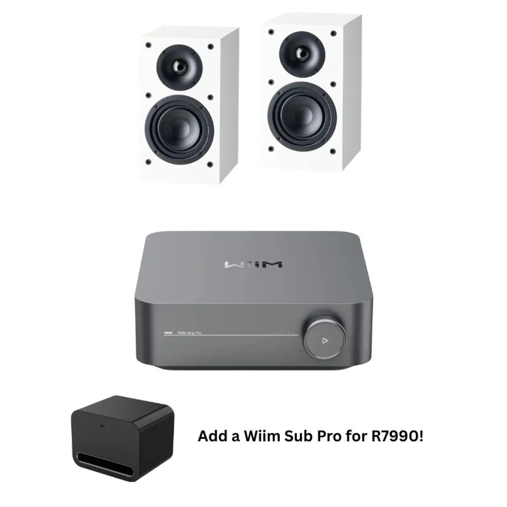 Paradigm Atom with PRO AMP (White) - Ultra Sound & Vision
