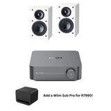 Paradigm Atom with PRO AMP (White) - Ultra Sound & Vision