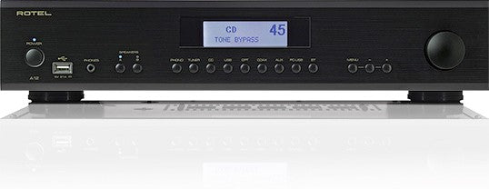 Rotel A12 MKII & WiiM Pro Combo (Black) - Ultra Sound & Vision