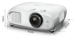 Epson EH-TW7100 4K PRO-UHD Home Cinema Projector - 3000 Lumens - Ultra Sound & Vision
