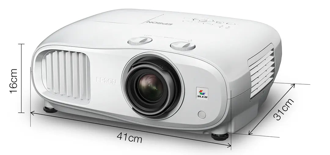 Epson EH-TW7100 4K PRO-UHD Home Cinema Projector - 3000 Lumens - Ultra Sound & Vision
