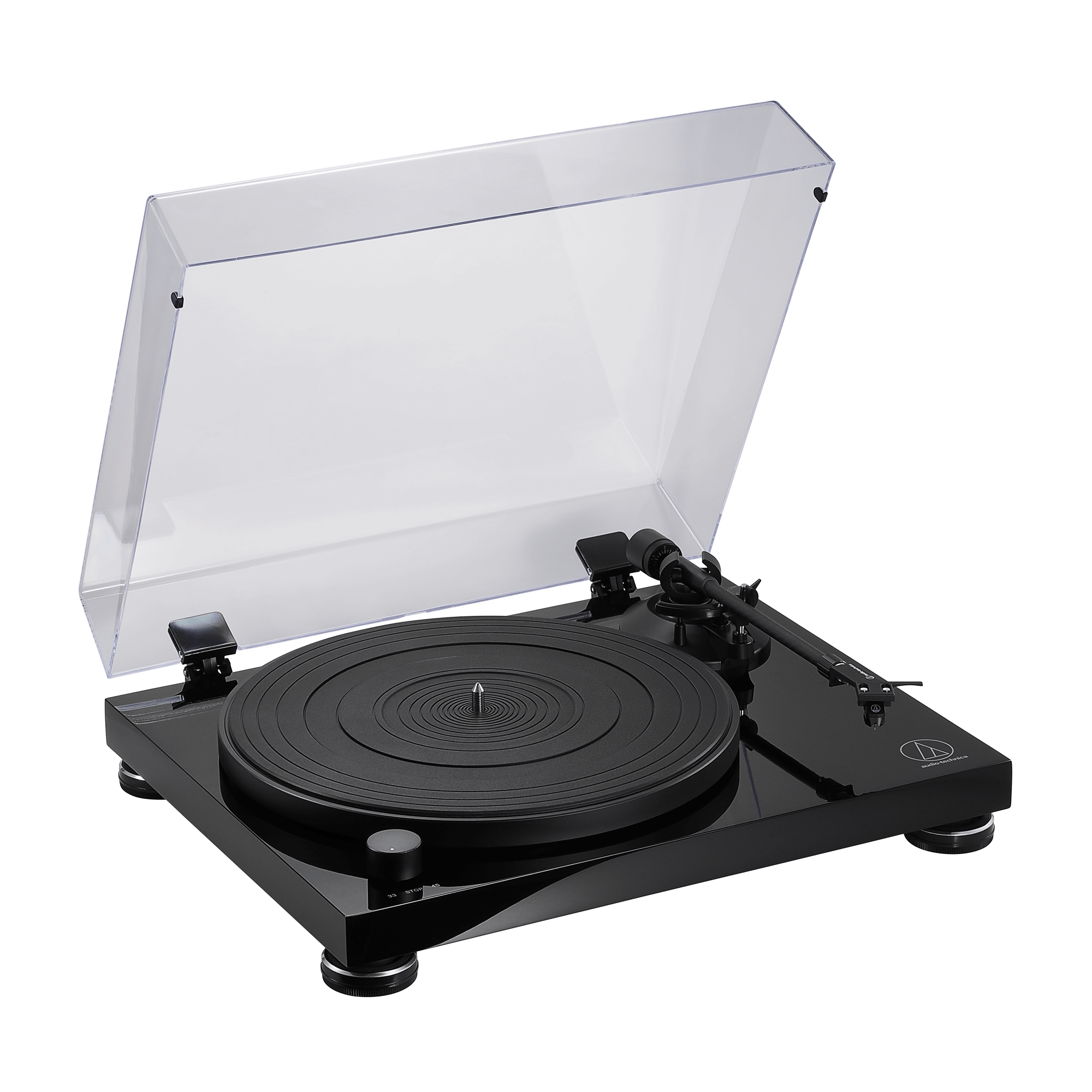 Audio-Technica AT-LPW50PB Fully Manual Belt-Drive Turntable - Ultra Sound & Vision