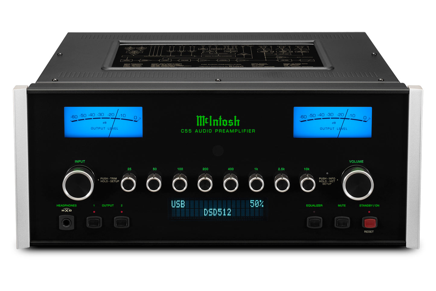 McIntosh C55 2-Channel Solid State Preamplifier - Ultra Sound & Vision