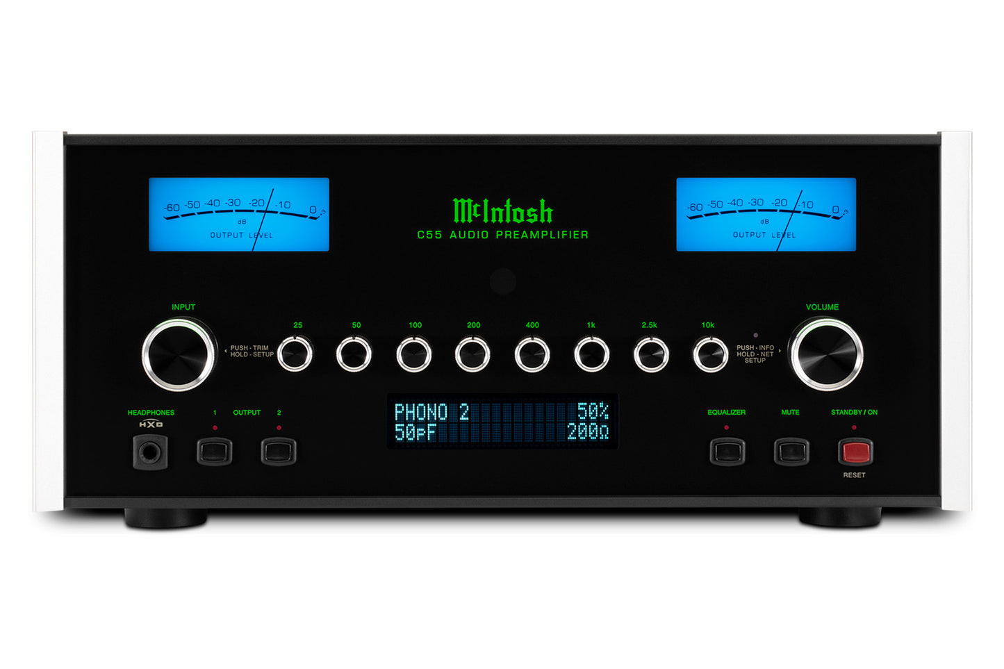 McIntosh C55 2-Channel Solid State Preamplifier - Ultra Sound & Vision