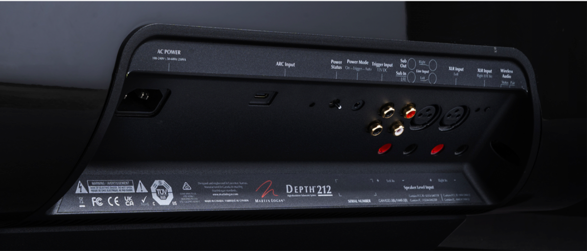 MartinLogan Depth 215 Subwoofer convection cooling - Ultra Sound & Vision
