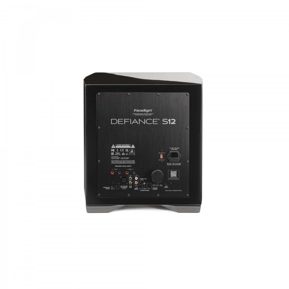 Paradigm Defiance S12 Subwoofer – Gloss Black
