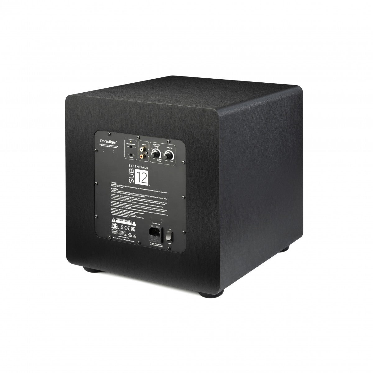 Paradigm Essentials Sub 12 - Ultra Sound & Vision