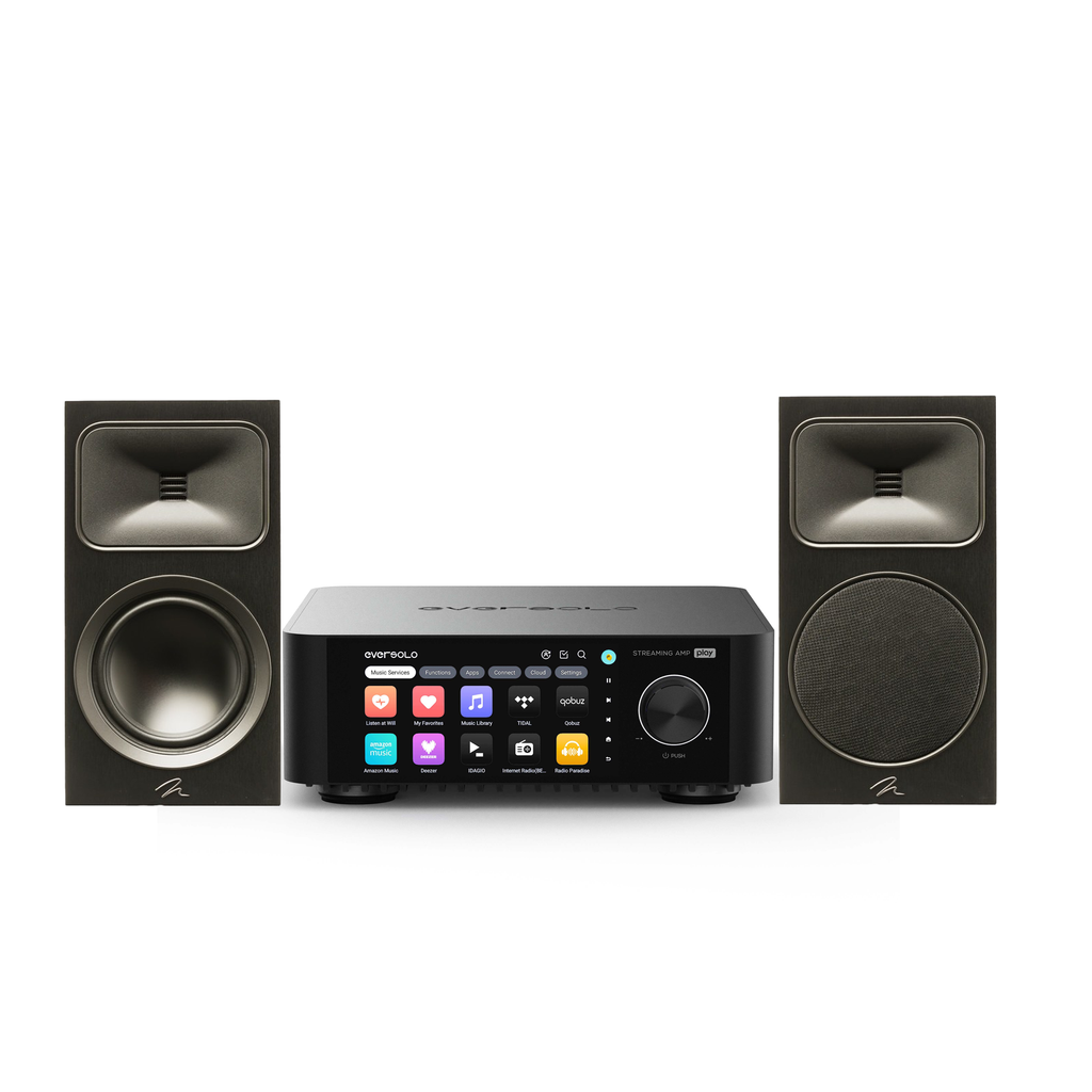 MartinLogan Foundation B2 & EverSolo PLAY Music Streamer - Ultra Sound & Vision