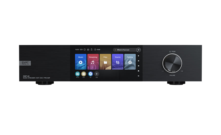 Eversolo DMP-A8 High-Resolution Music Streamer & DAC - Ultra Sound & Vision