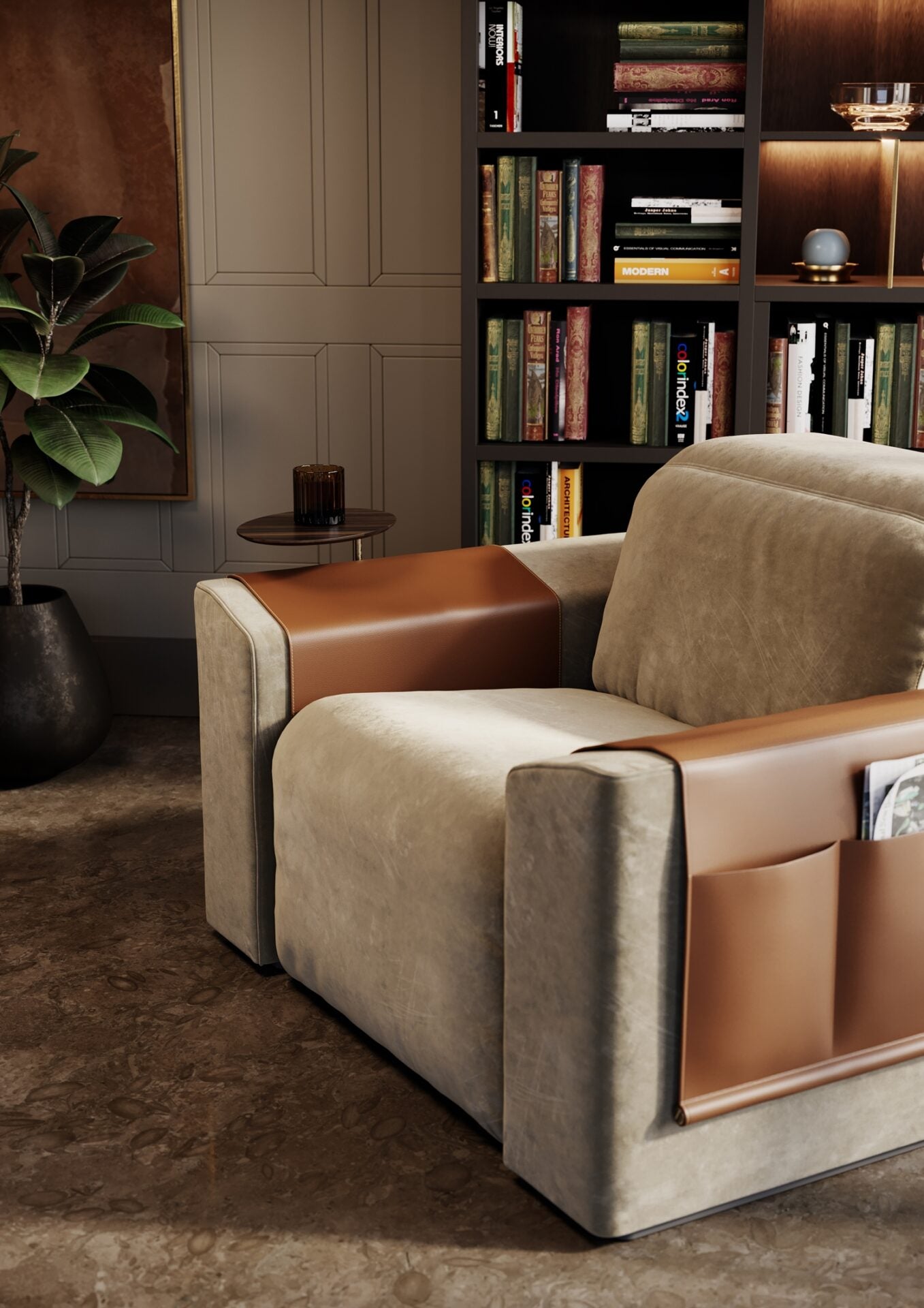 Vismara Kubrik reclining sofa - Ultra Sound & Vision