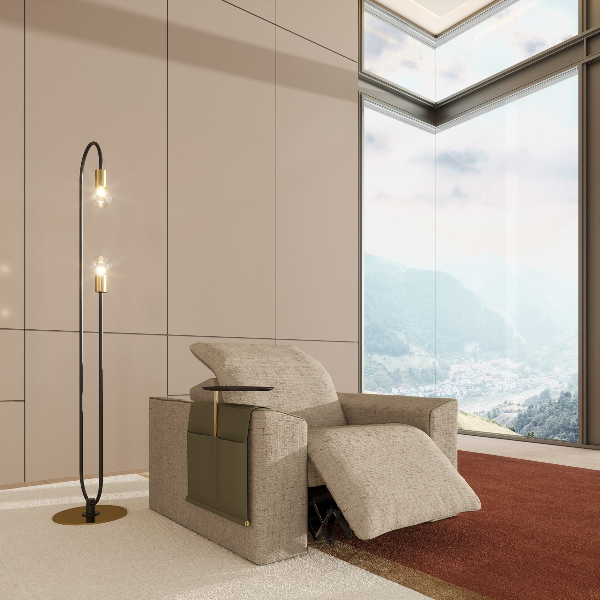 Vismara Kubrik reclining sofa - Ultra Sound & Vision