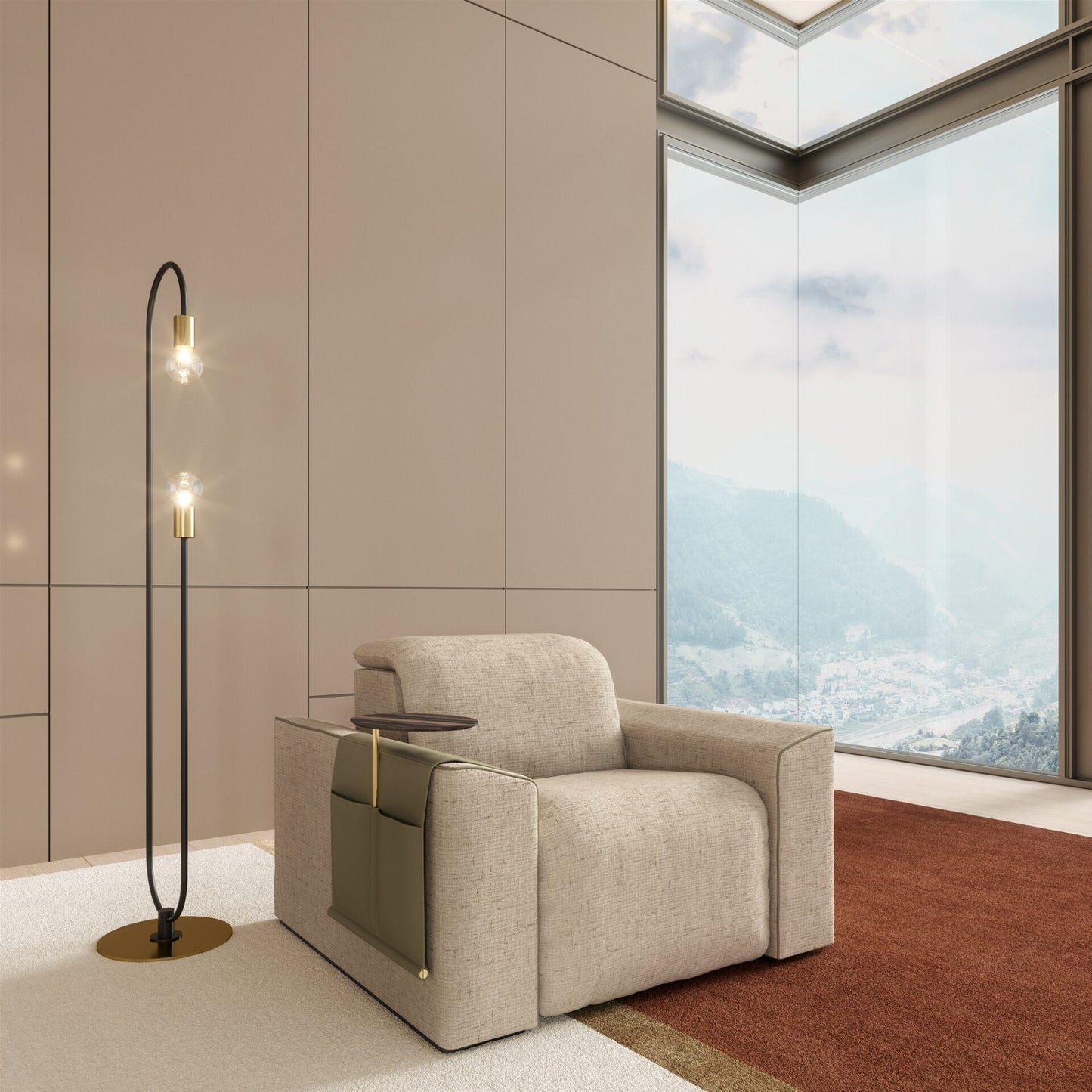 Vismara Kubrik reclining sofa - Ultra Sound & Vision