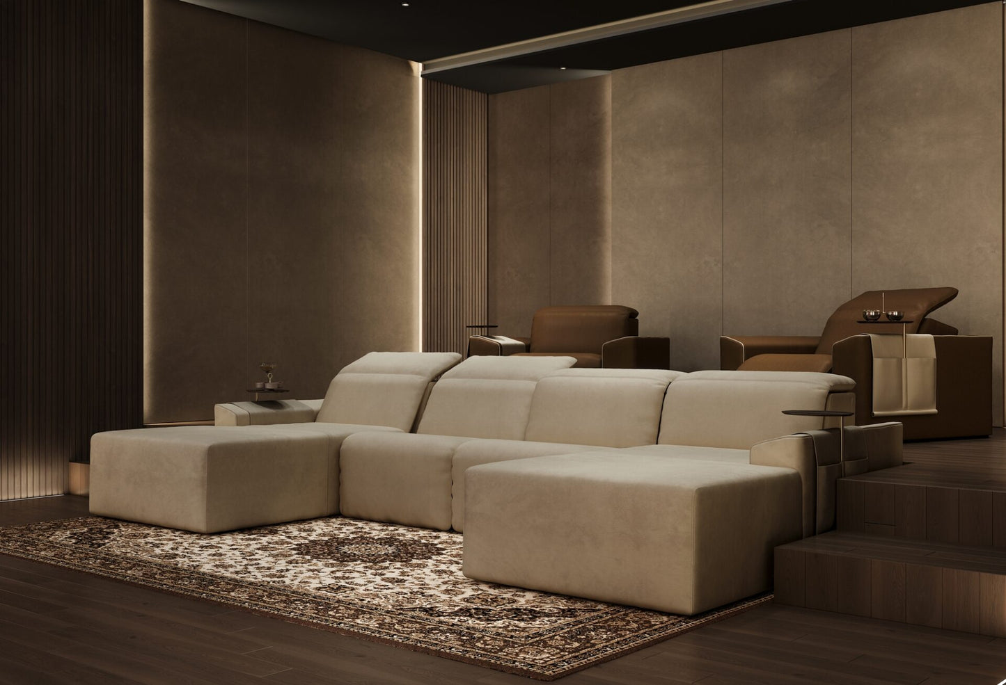 Vismara Kubrik reclining sofa - Ultra Sound & Vision