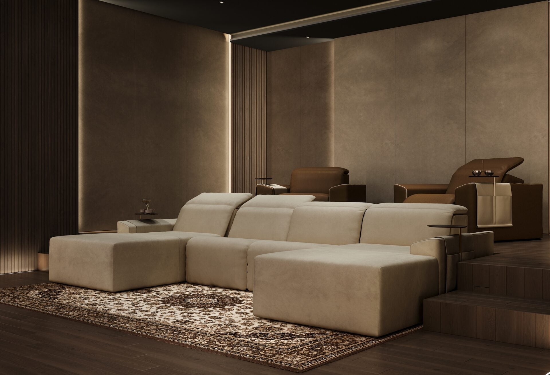 Vismara Kubrik reclining sofa - Ultra Sound & Vision