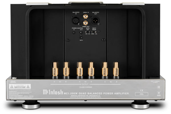 McIntosh MC1.25KW 1-Channel Solid State Amplifier - Ultra Sound & Vision