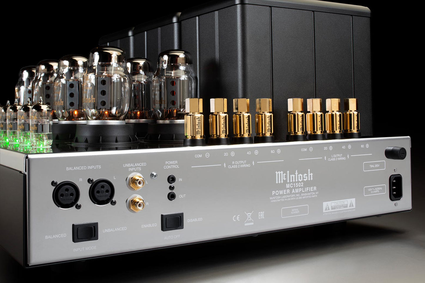 McIntosh MC1502 2-Channel Vacuum Tube Amplifier - Ultra Sound & Vision