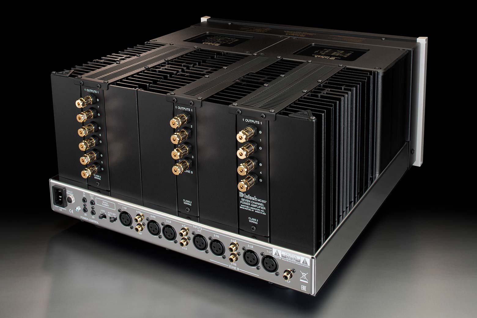 McIntosh MC257 7-Channel Solid State Amplifier - Ultra Sound & Vision