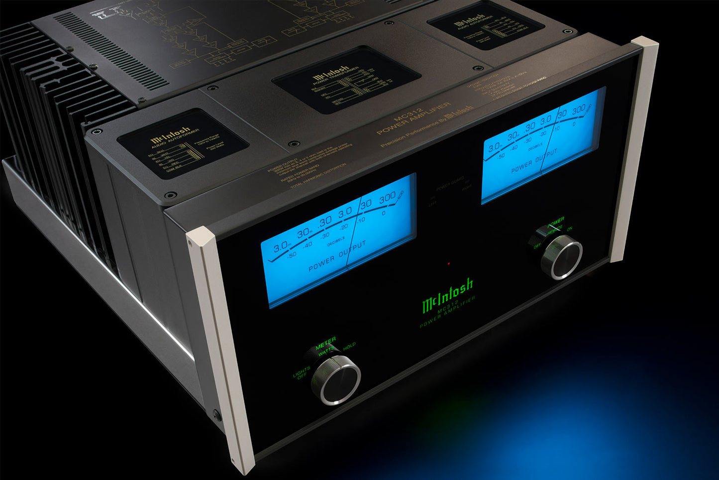 McIntosh MC312 2-Channel Solid State Amplifier - Ultra Sound & Vision