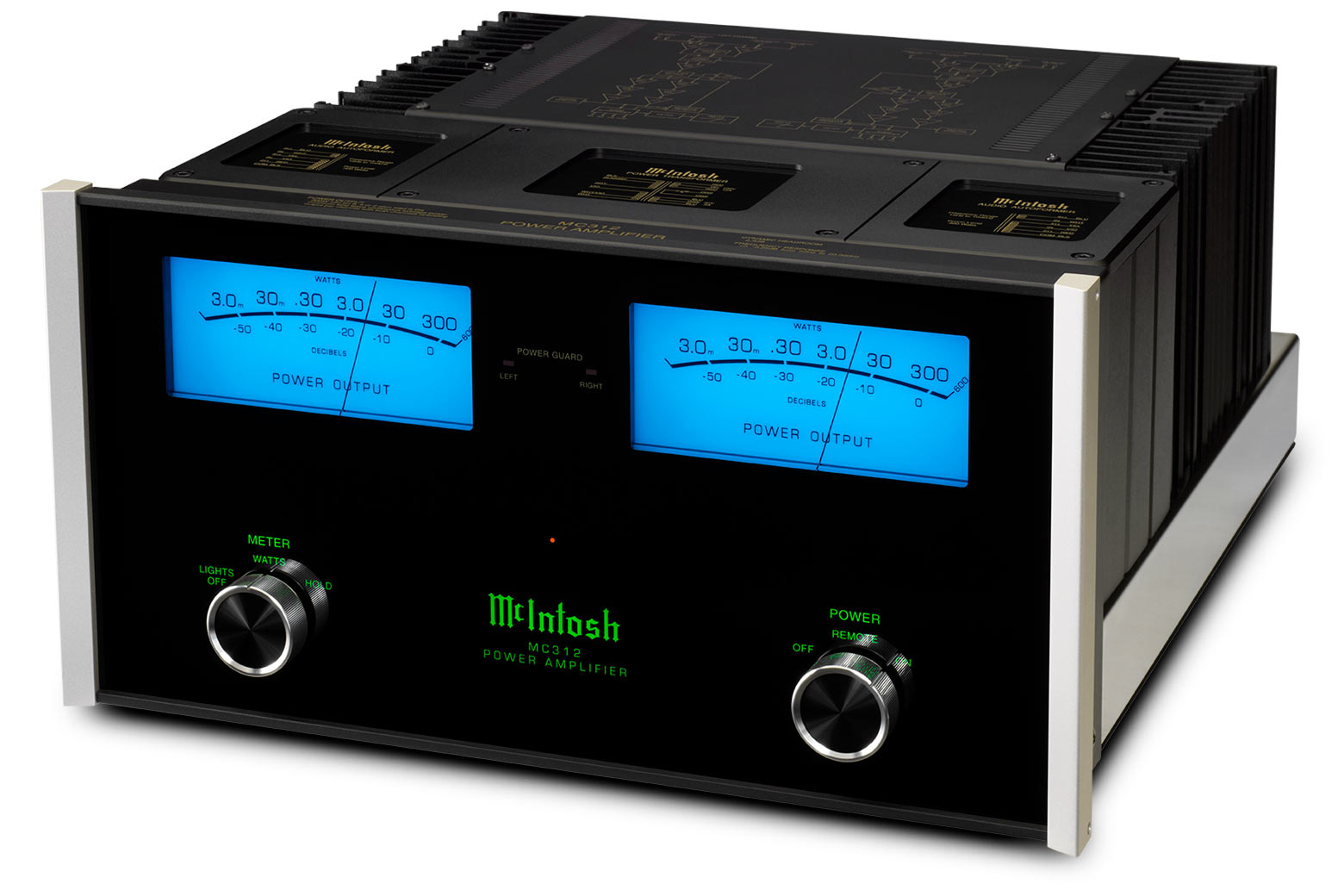McIntosh MC312 2-Channel Solid State Amplifier - Ultra Sound & Vision