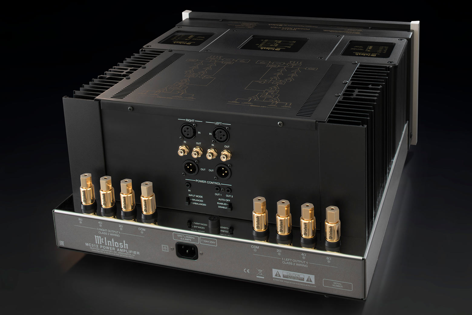 McIntosh MC312 2-Channel Solid State Amplifier - Ultra Sound & Vision
