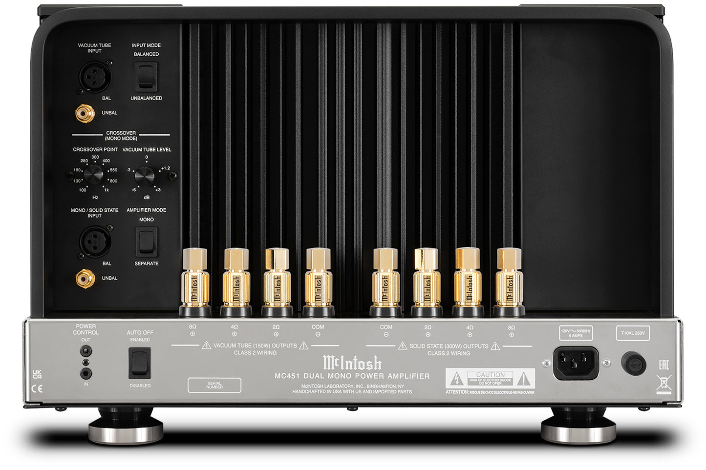 McIntosh MC451 1-Channel Dual Mono Amplifier - Ultra Sound & Vision