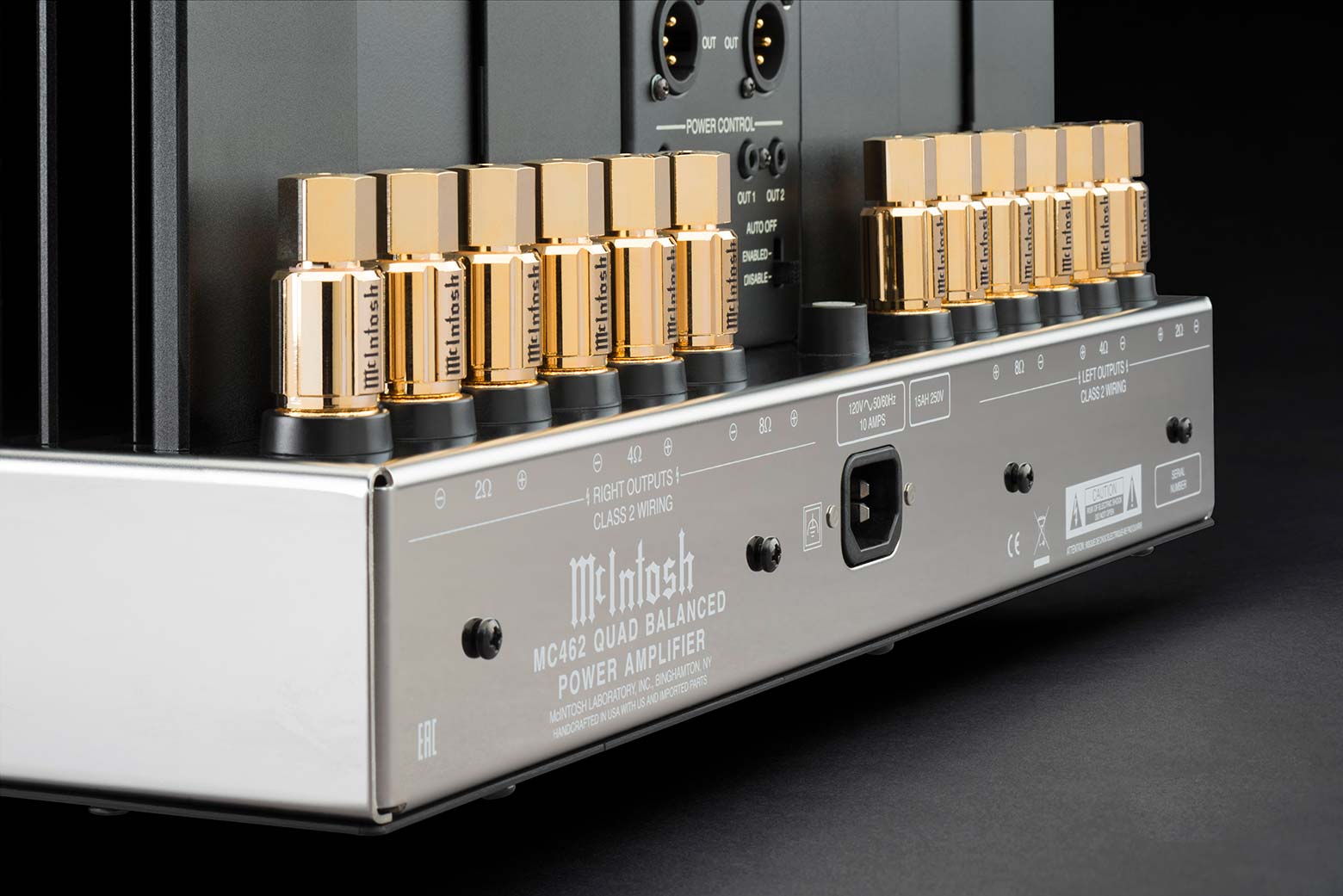 McIntosh MC462 2-Channel Solid State Amplifier - Ultra Sound & Vision
