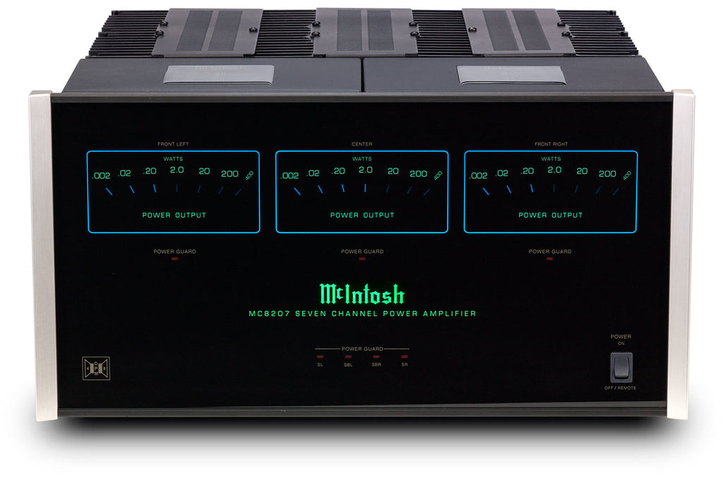McIntosh MC8207 7-Channel Solid State Amplifier - Ultra Sound & Vision