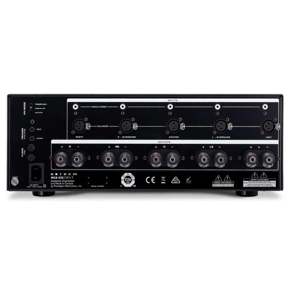 Anthem MCA525 Gen2 5 Channel Power Amplifier - Ultra Sound & Vision