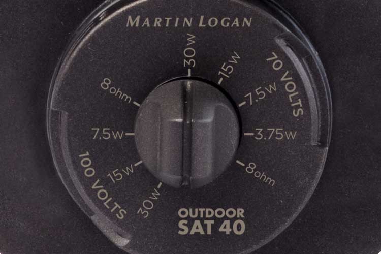 MartinLogan Outdoor Sat 40 Satellite Speaker - Ultra Sound & Vision