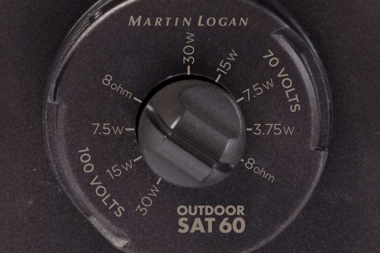 MartinLogan Outdoor Sat 60 Satellite Speaker - Ultra Sound & Vision