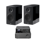 Paradigm Premier 200B (Gloss Black) + WiiM Ultra Streamer + WiiM Vibelink Amp