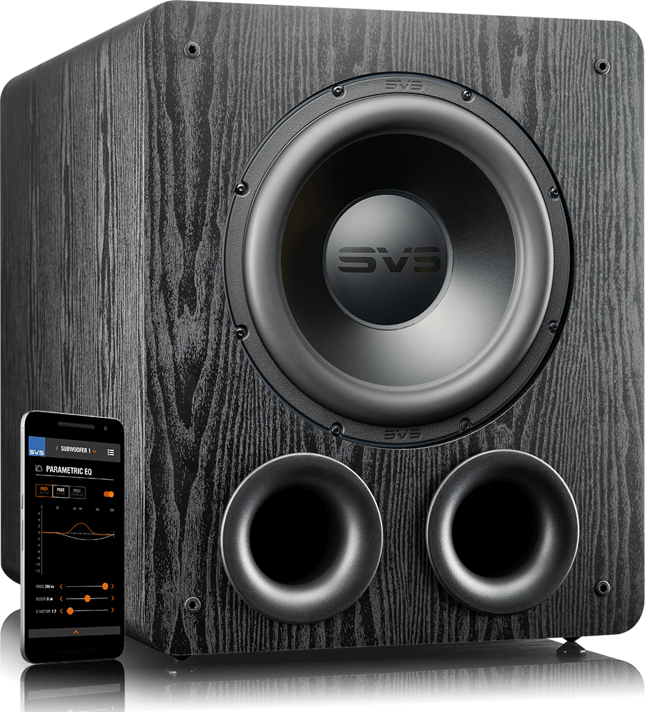SVS PB-2000 Pro subwoofer in Premium Black Ash