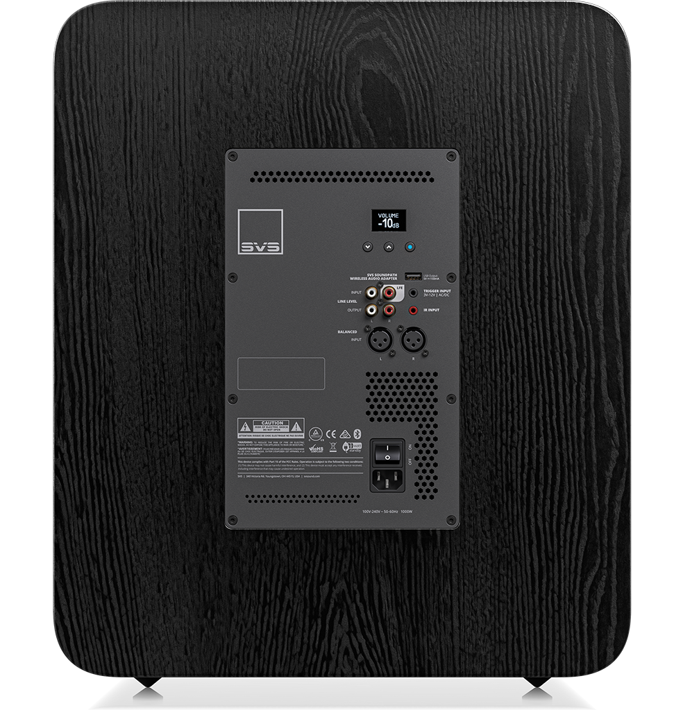 SVS PB-3000 R|Evolution rear panel