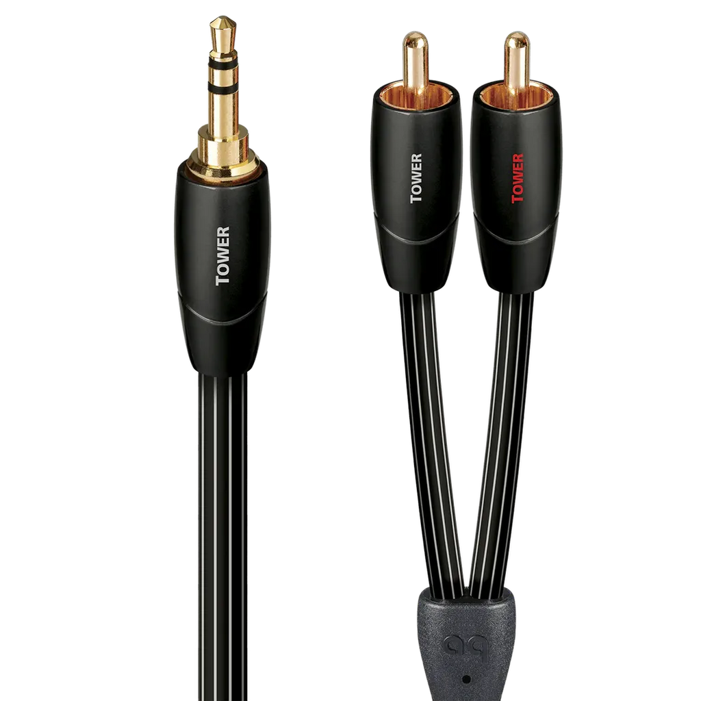 AudioQuest Tower 3.5mm to 3.5mm Analog Interconnect Cable