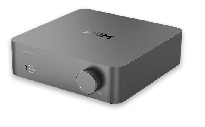 WiiM Vibelink Amp Power Amplifier - Space Gray - Ultra Sound & Vision