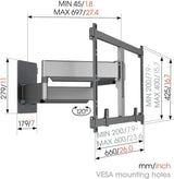 Vogel's TVM 5855 ELITE Forward Motion TV Wall Mount