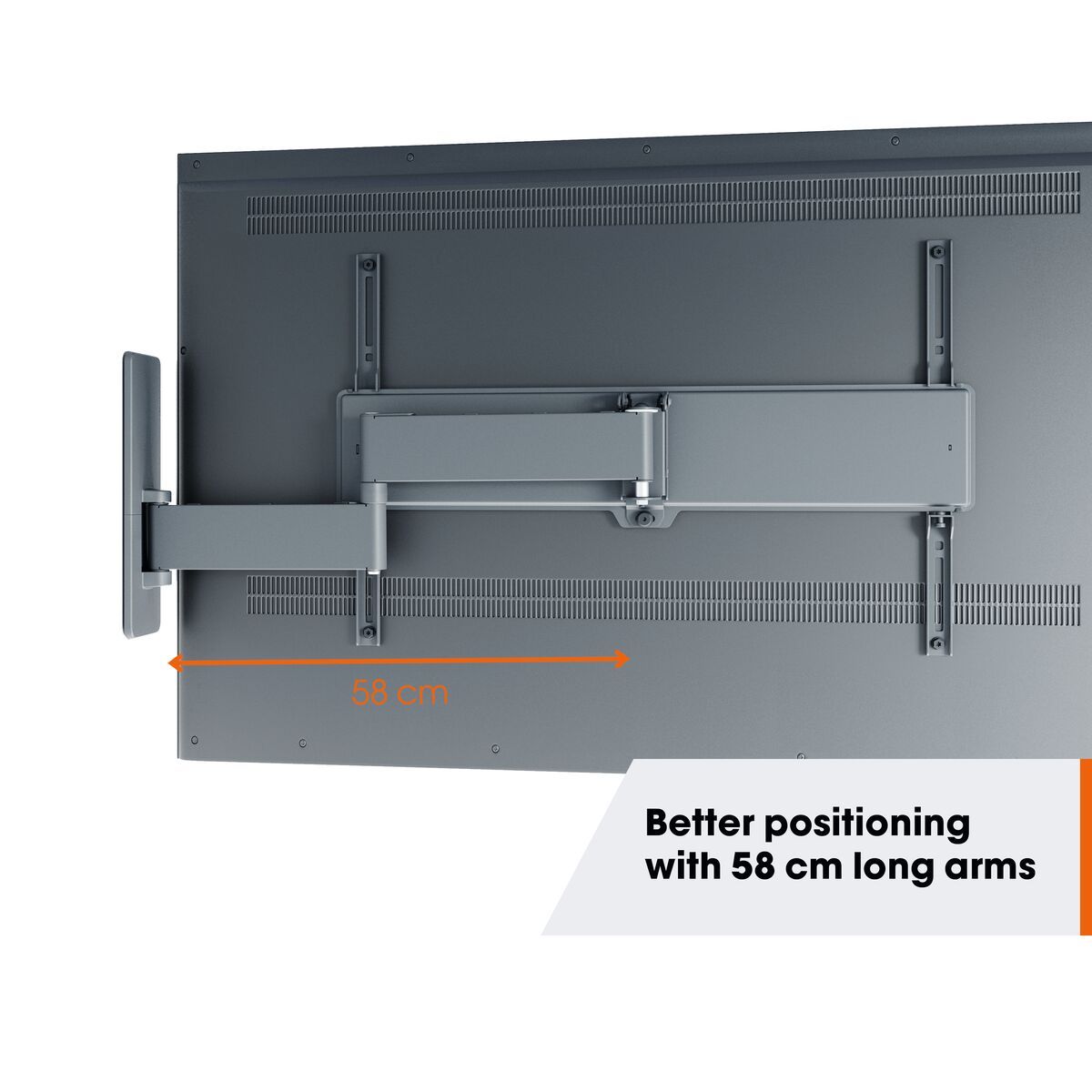 Vogels TVM 1645 Full-Motion TV Wall Mount - Ultra Sound & Vision
