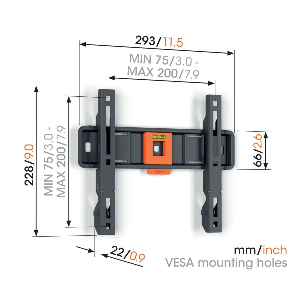 Vogel's TVM 1205 QUICK Fixed TV Wall Mount