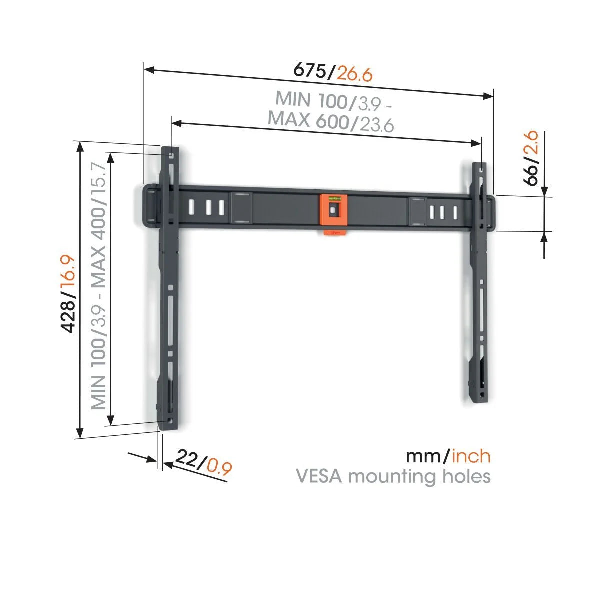 Vogel's TVM 1605 Full-Motion TV Wall Mount