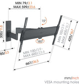 Vogels TVM 1645 Full-Motion TV Wall Mount - Ultra Sound & Vision