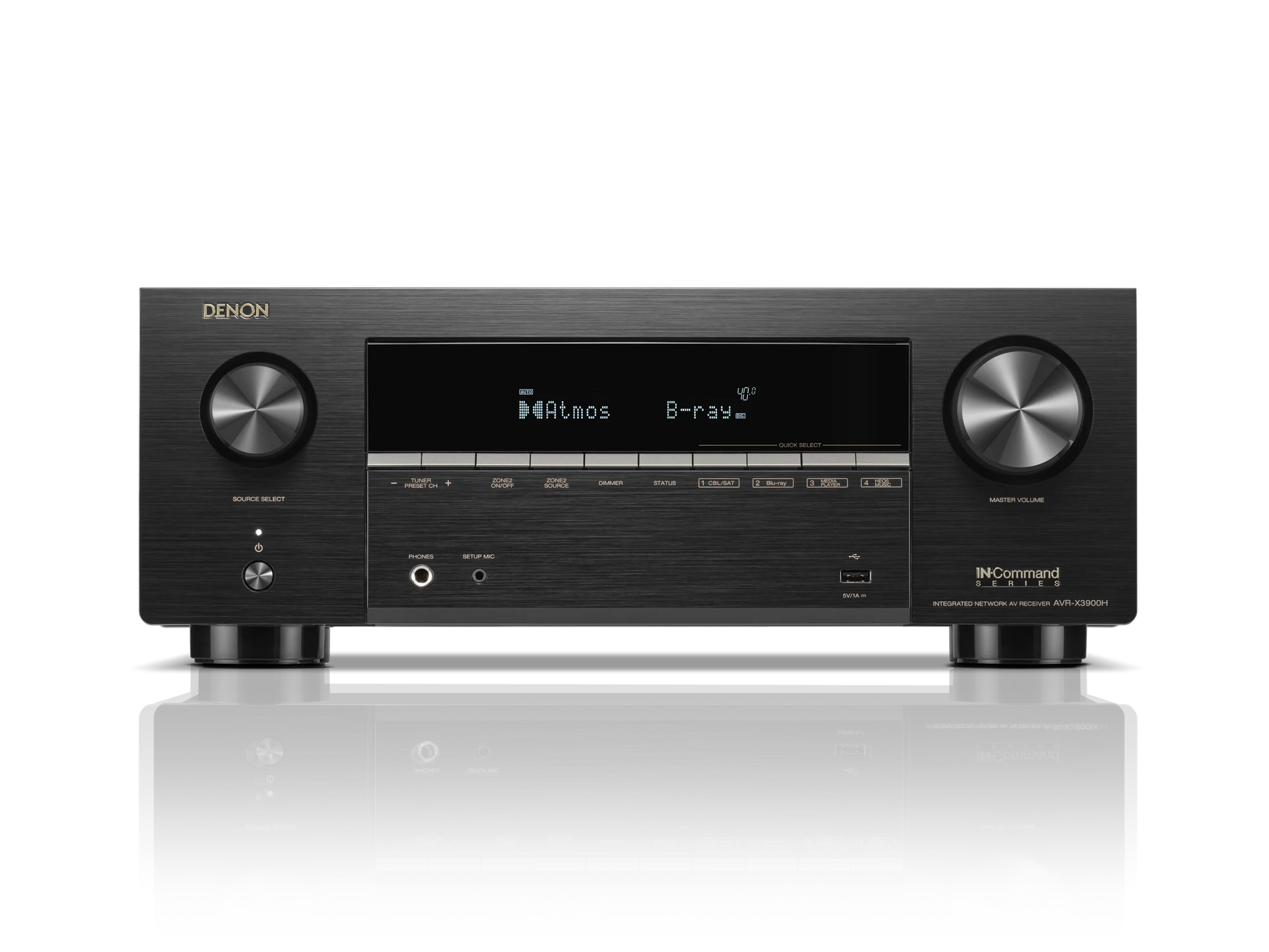 Denon AVR-X3900H 9.4 Ch 4K/8K Dolby Atmos AV Receiver