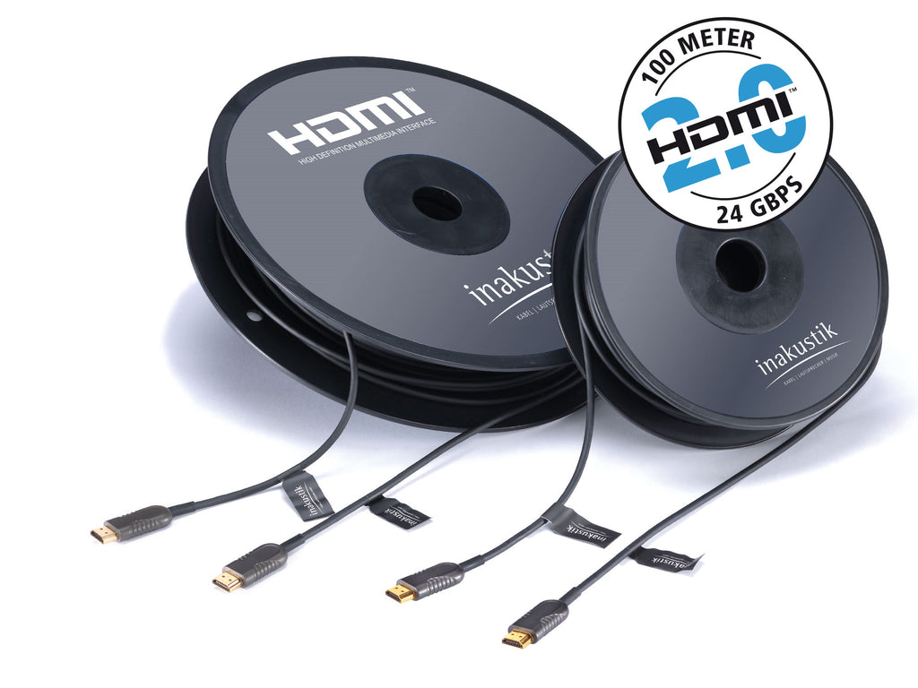 Inakustik High Speed Otical Fiber 4k  HDMI Cable - Ultra Sound & Vision