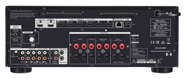 Pioneer VSX-935 7.2-ch Network AV Receiver - Ultra Sound & Vision
