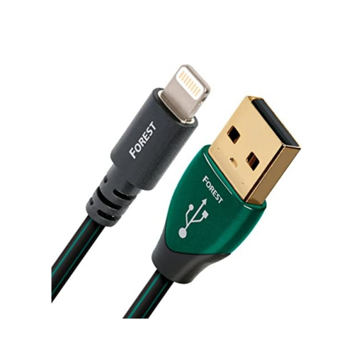 AUDIOQUEST FOREST USB A TO LIGHTNING CABLE - 0.75m - Ultra Sound & Vision