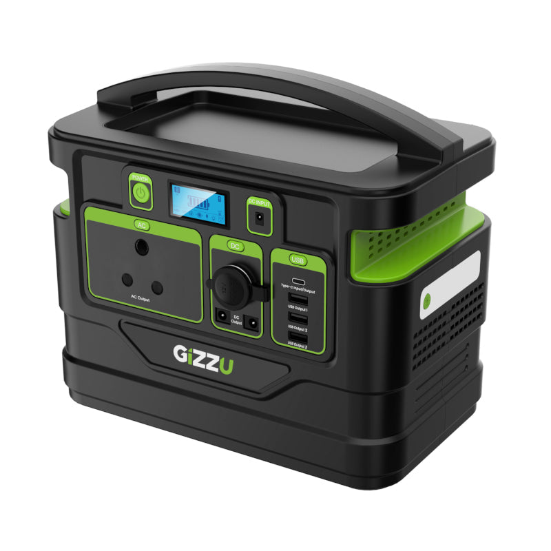 GIZZU 518Wh Portable Power Station - Ultra Sound & Vision