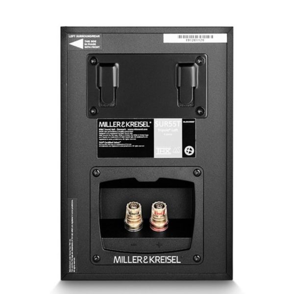 M&K SUR55T Tripole Speaker Pair Black - Ultra Sound & Vision