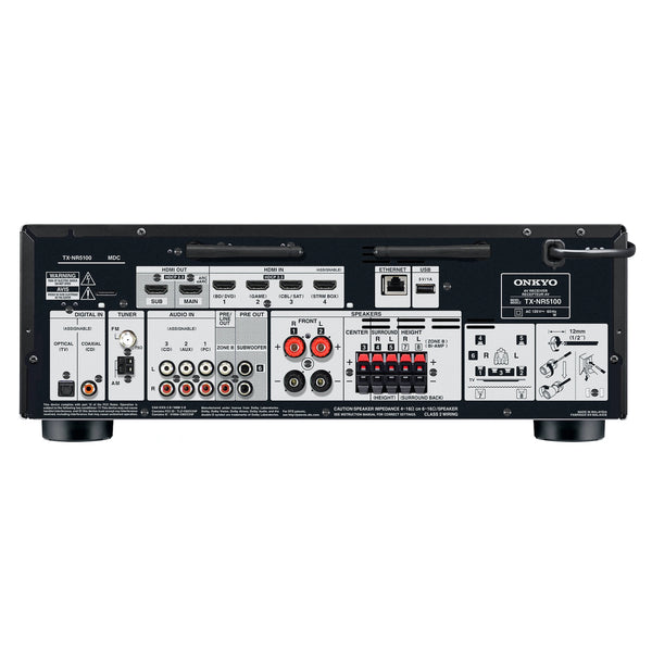 Onkyo TX-NR5100 7.2-Channel 8K AV Receiver - Ultra Sound & Vision