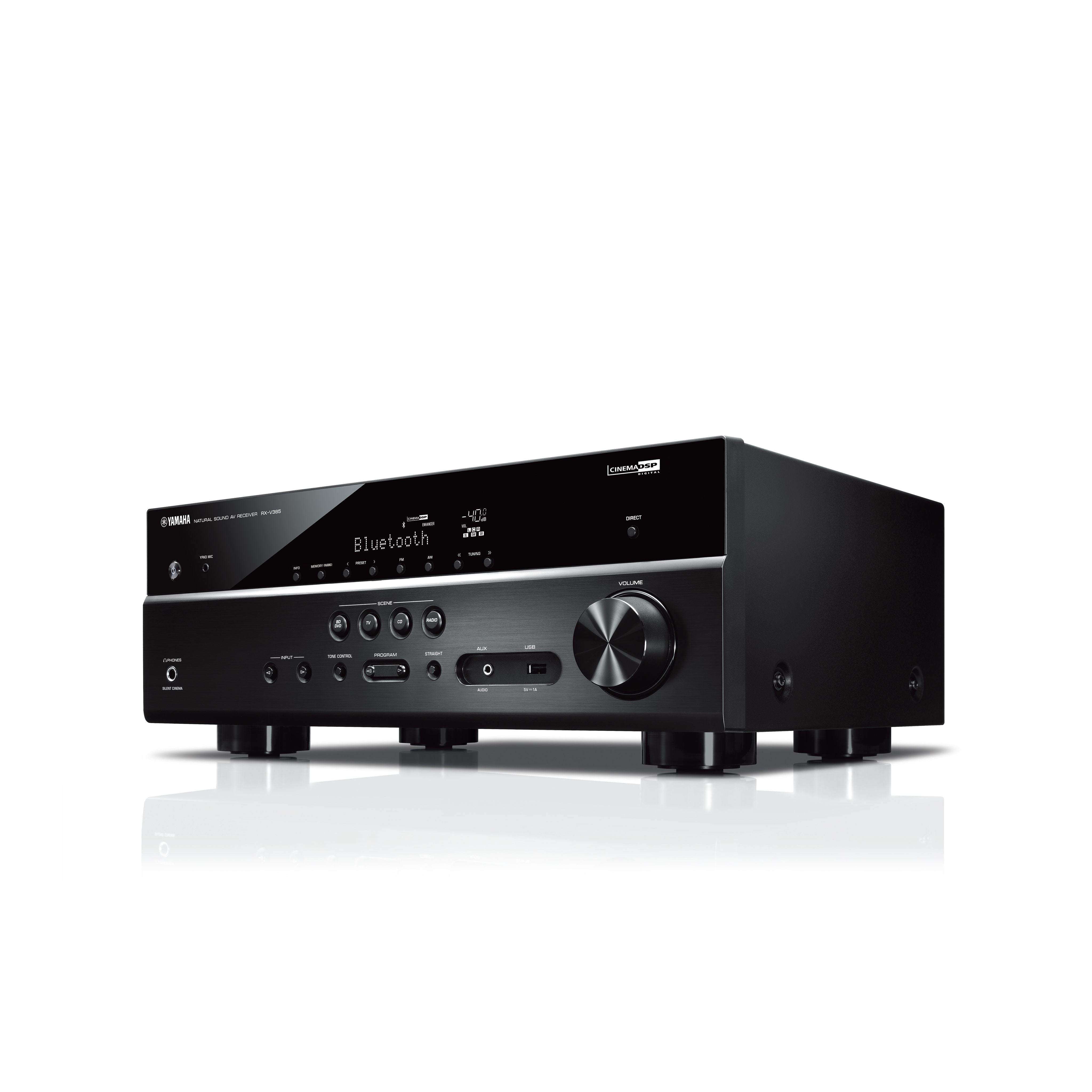 Yamaha RX V385 5.1Ch AV Receiver - Ultra Sound & Vision