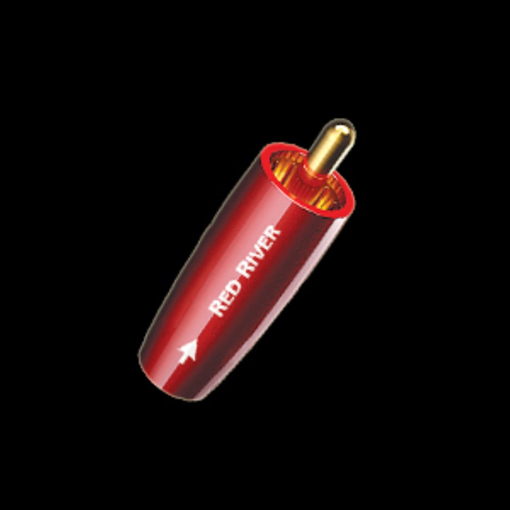 Audioquest Red River RCA Plugs - Pack of 4 - Ultra Sound & Vision
