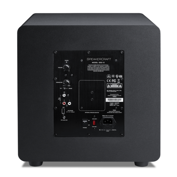 Speakercraft SDSi Triple 15” Subwoofer – Multivoltage - Ultra Sound & Vision